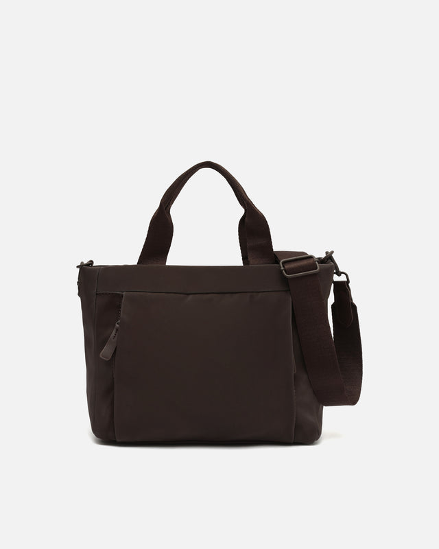 Danelin bolso tote mediano en nylon con asa bandolera extraíble