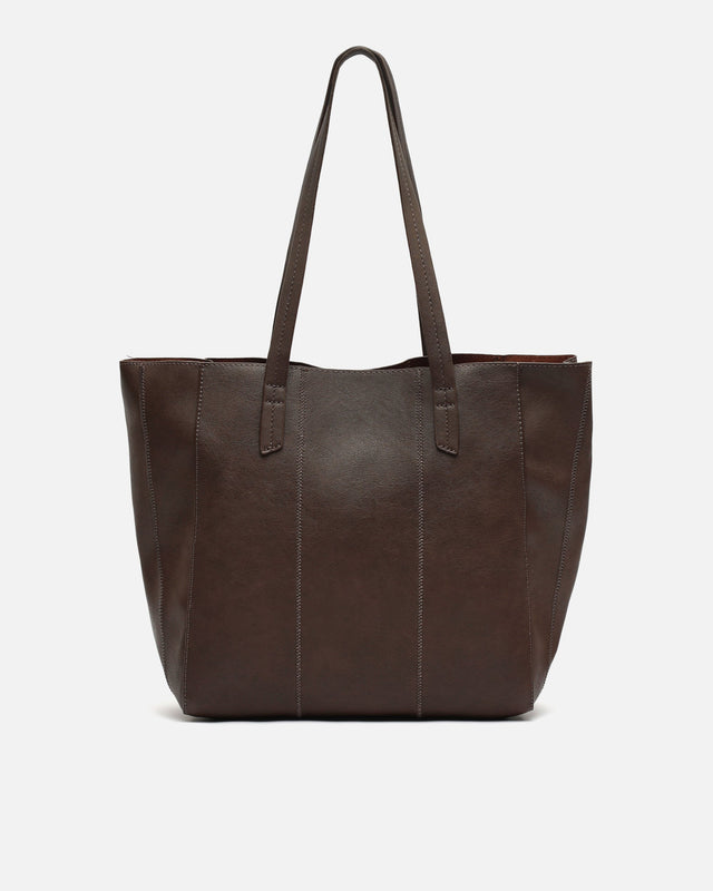Aiko borsa shopper grande con pochette estraibile ED.