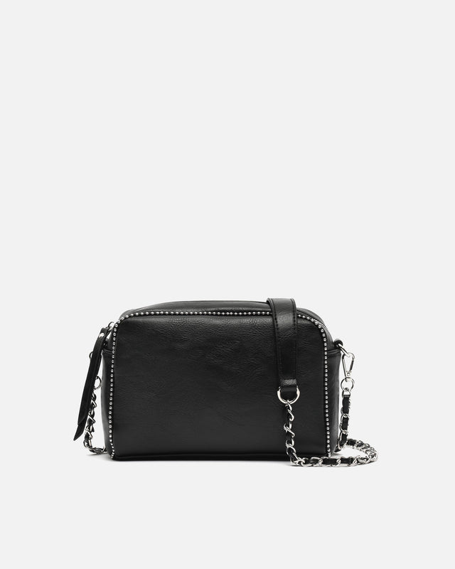 Zaocai borsa a tracolla piccola con dettagli metallici ED.