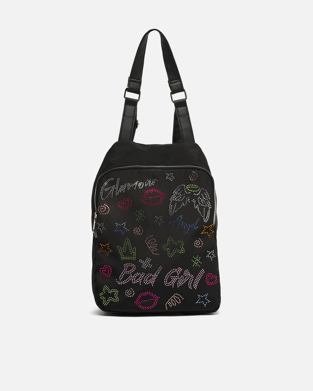 Tigri mochila antirroubo com detalhes brilhantes ED.