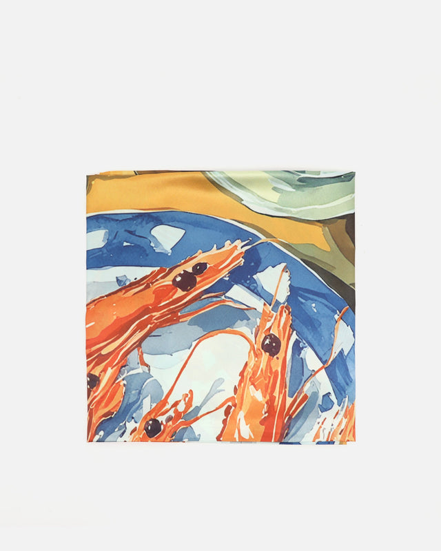 Foulard gamba stampato