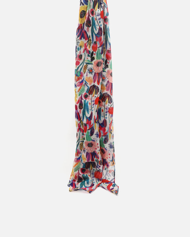 Oasi foulard stampato