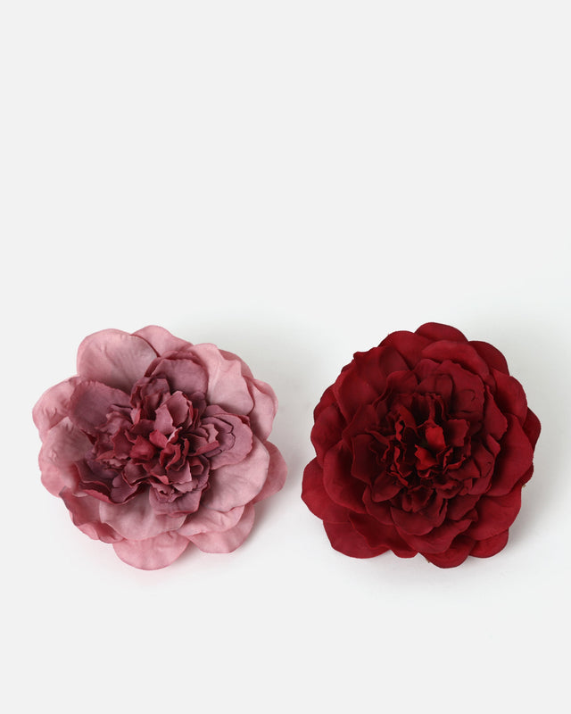 Olaya set haarspeldjes met bloemenmotief 
