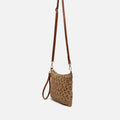 Blumi bolso bandolera efecto rafia con asa de mano e bandolera extraíble 