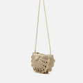Dondy bolso pequeño efecto rafia 