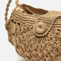 Dondy bolso pequeño efecto rafia 
