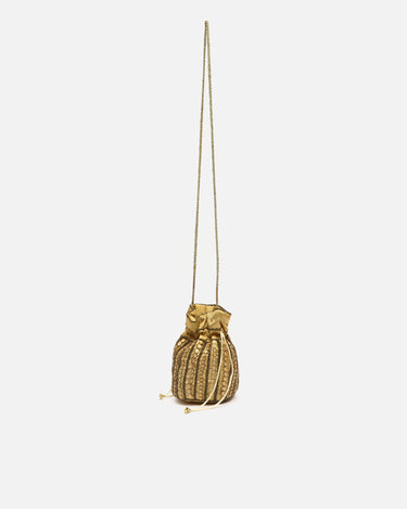 Sac petit style seau avec perles 