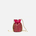Petit sac seau Saqui avec perles 