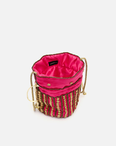 Petit sac seau Saqui avec perles 