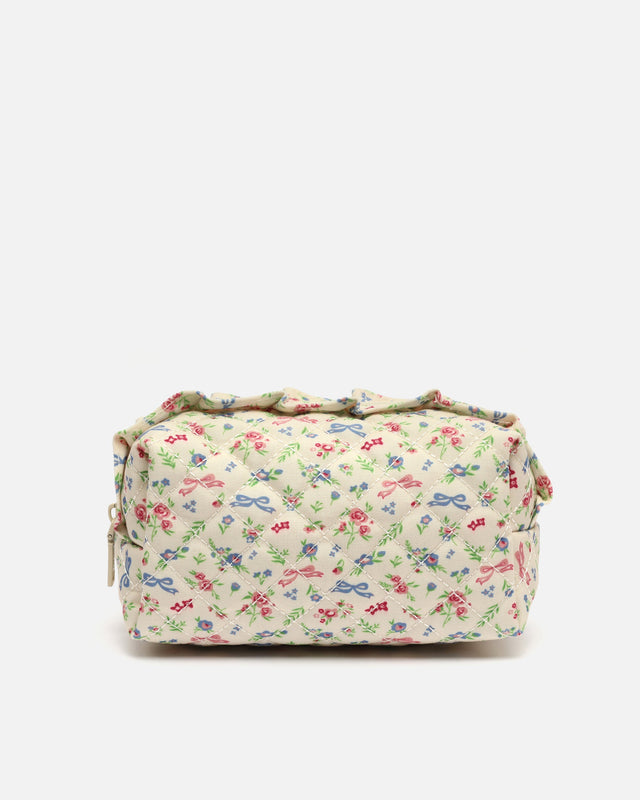Cute trousse de voyage imprimée florale 