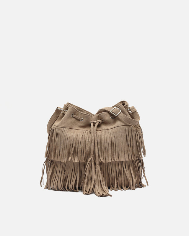 Apache sac seau effet daim à franges 