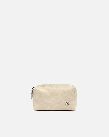 Luci Coin Purse with Double Zipper Closure 