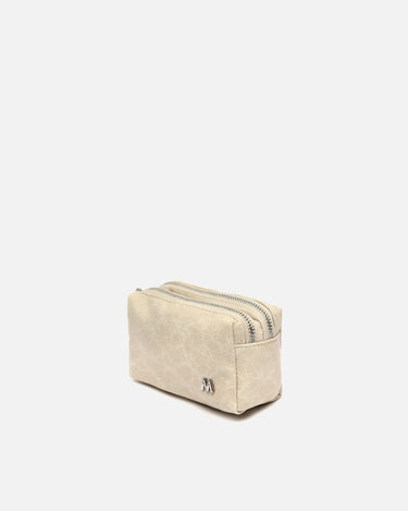 Luci Coin Purse with Double Zipper Closure 