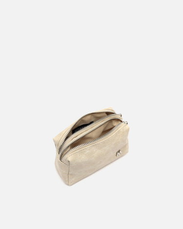 Luci Coin Purse with Double Zipper Closure 