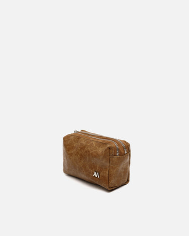 Luci Coin Purse with Double Zipper Closure 