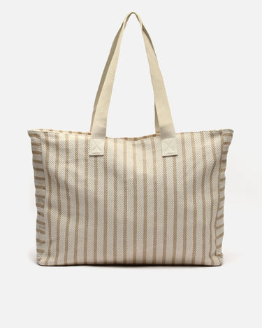 Playa Bolsa para la playa grande con estampado jacquard 