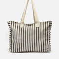 Playa Bolsa para la playa grande con estampado jacquard 
