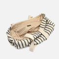 Playa Bolsa para la playa grande con estampado jacquard 