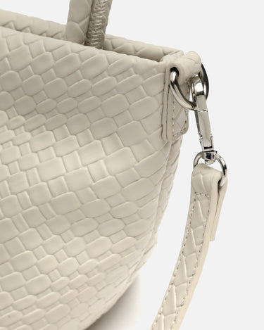 Trena Tote-Tasche mit geflochtenem Finish 