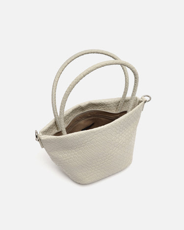 Trena Tote-Tasche mit geflochtenem Finish 