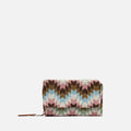 Dila Monedero grande con estampado jacquard 