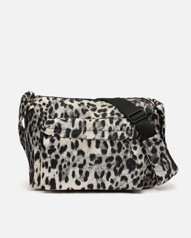 Satur Umhängetasche mit Animal-Print