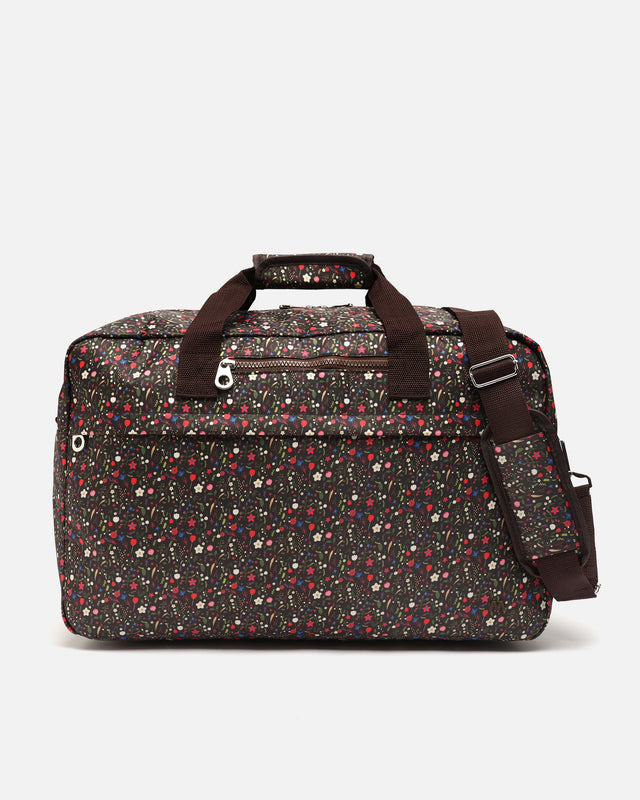 Florma bolsa fin de semana con estampado y asa bandolera extraíble