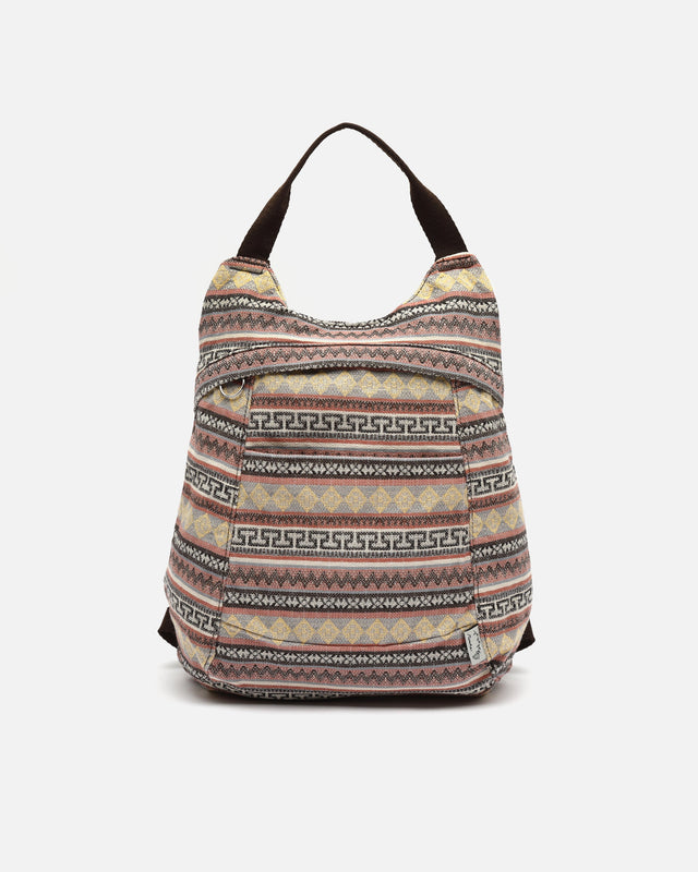 Jaka mochila antirrobo con estampado jacquard