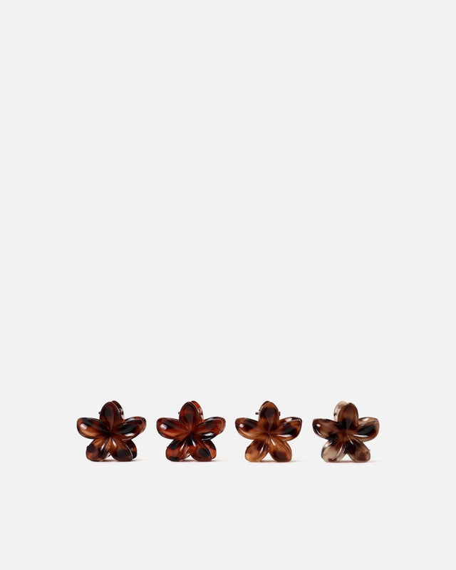 Monis pack de presilhas de cabelo pequenas flor