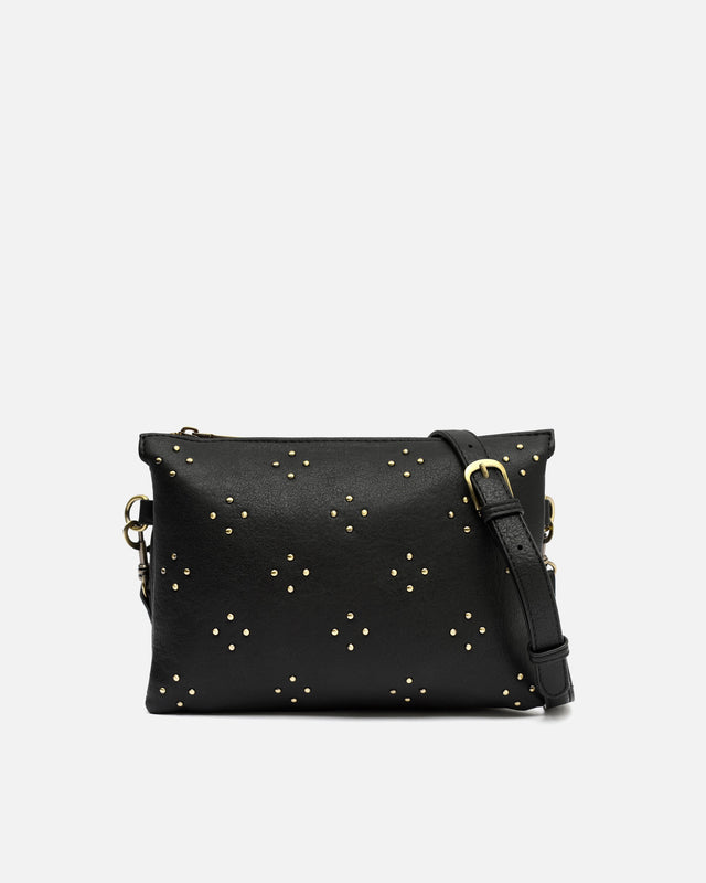 Florchito bolso bandolera pequeño con detalles metálicos