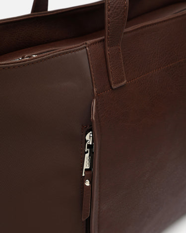 Adro portaordenador shopper con bolsillo para portátil 15 pulgadas 