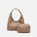 Pologito bolso hobo de mano mini con neceser extraíble 