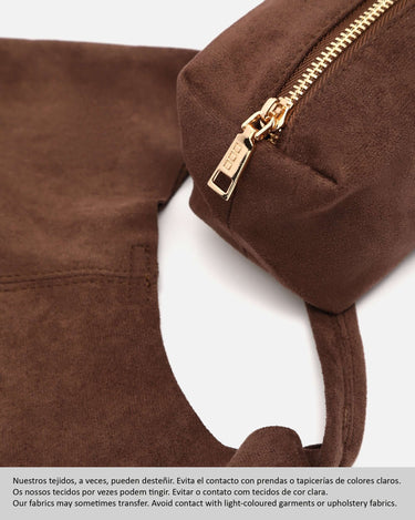 Pologito-1 bolso hobo mini efecto ante con neceser 