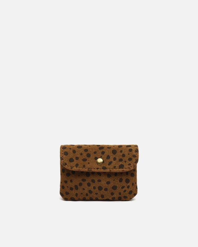 Lauris animal print coin purse