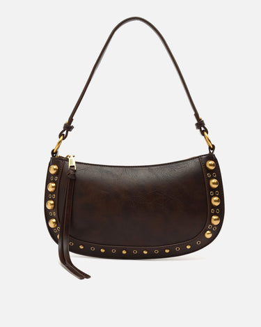 Maden bolso de hombro pequeño con detalles metálicos 