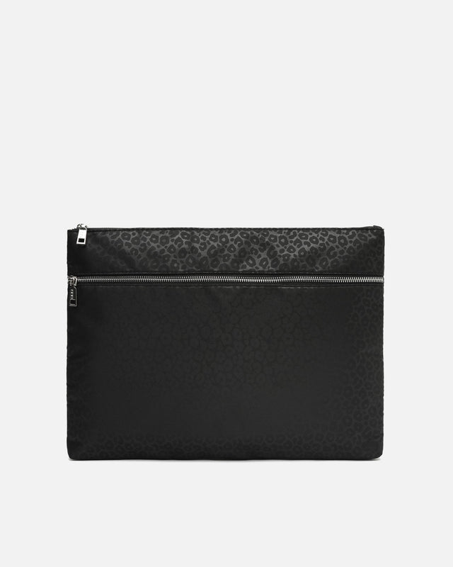 Pardi kleine nylon laptophoes met dierenprint voor een 13-inch laptop