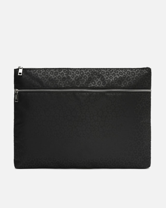 Pardi grote nylon laptophoes met dierenprint voor een 14-inch laptop