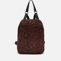Belbu mochila antirrobo efecto ante animal print 