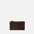 Belba monedero pequeño efecto ante animal print 