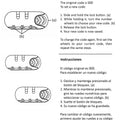 London maleta pequeña rígida instrucciones 