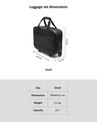 Franc weekendbag trolley de Misako 