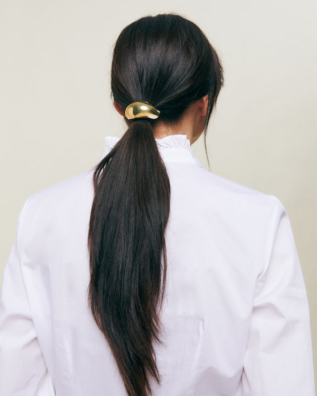 Helia chouchou élastique avec détail métallique ED.