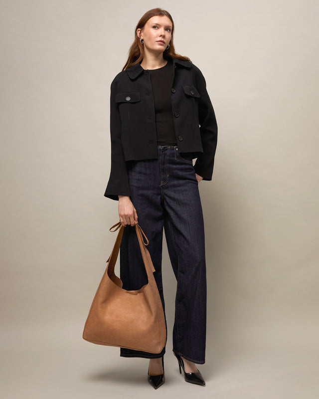 Kaira borsa hobo con beauty case estraibile 