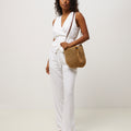 Tillian bolso bandolera efecto rafia con detalle colgante 